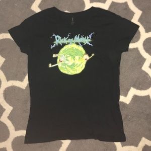 Rick and Morty Fitted Tee
